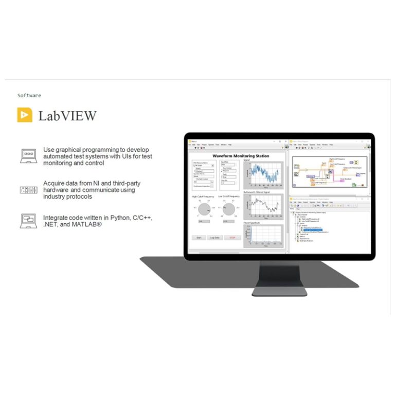 Labview Console Trinergy Instrumnet ตัวแทนจำหน่าย NI LabVIEW