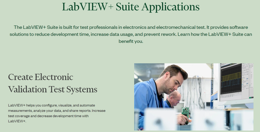 NI LabVIEW+ Suite - Trinergy Instrument จัดจำหน่าย สินค้า Tektronix ...